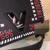 Louis Vuitton Braiding And Beads EPI Twist MM Bag M42778 Black 2016