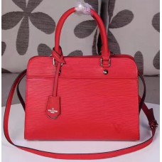 LOUIS VUITTON VANEAU M51238 EPI CUIR ECUME RED 2017