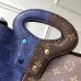 Louis Vuitton Split Monogram Canvas Tote Blue