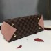 Louis Vuitton Brittany Damier Canvas Tote N41674 Pink 2018