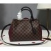 Louis Vuitton Brittany Damier Canvas Tote N41675 Bordeaux 2018