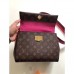 Louis Vuitton Cluny BB Monogram Canvas Top Handle Bag M42738 Pink 2018
