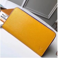 Louis Vuitton Epi Leather Zippy Wallet M62315 Yellow 2018