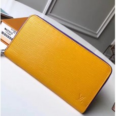 Louis Vuitton Epi Leather Zippy Wallet M62315 Yellow 2018