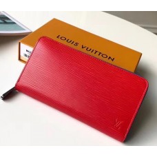 Louis Vuitton Epi Leather Zippy Wallet M62304 Red 2018