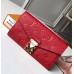 Louis Vuitton Pochette Metis Monogram Wallet M62459 Red 2018