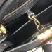 Louis Vuitton Capucines BB Flower Smile Top Handle Bag M94519 Black 2018