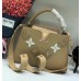 Louis Vuitton Capucines PM Flower Smile Top Handle Bag M51384 Beige 2018