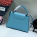 Louis Vuitton Capucines BB Flower Smile Top Handle Bag M94519 Blue 2018