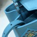 Louis Vuitton Capucines BB Flower Smile Top Handle Bag M94519 Blue 2018