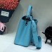 Louis Vuitton Capucines PM Flower Smile Top Handle Bag M51384 Blue 2018