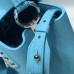 Louis Vuitton Capucines PM Flower Smile Top Handle Bag M51384 Blue 2018