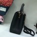 Louis Vuitton Capucines PM Sun sculpture Top Handle Bag M48864 Black 2018