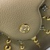 Louis Vuitton Capucines BB Sun sculpture Top Handle Bag M48865 Grey 2018