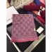 Gucci Pink GG Jacquard Knitted Scarf