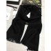 Gucci Black GG Jacquard Knitted Scarf