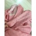 Gucci Pink Silk Wool GG Jacquard Shawl