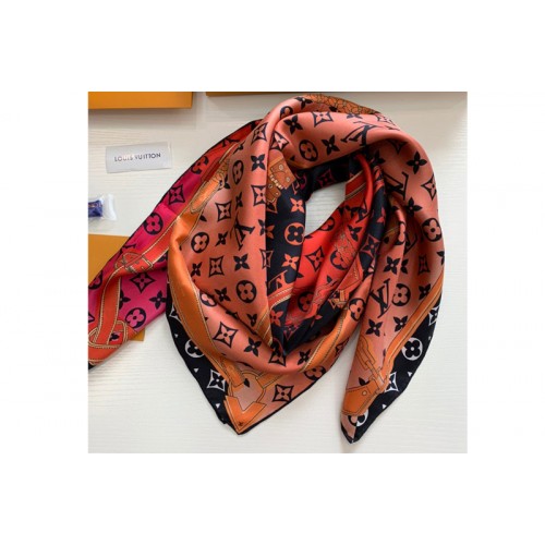 Louis Vuitton M76145 LV Rising Confidential square Scarf 100% silk with  print - iReplicaBags