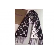 Louis Vuitton x supreme Monogram Scarf And Shawl Black