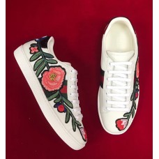 Gucci Ace Embroidered Flower Sneaker 431917 2017