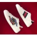 Gucci Ace Embroidered Crystal Kingsnake Applique Sneaker 460203 2017