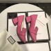 Gucci Heel 4.5cm Fringe Marmont Patent Leather Pumps 474510 Pink