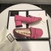 Gucci Heel 4.5cm Fringe Marmont Patent Leather Pumps 474510 Pink