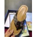 2017 NEW GUCCI CALFSKIN SLIPPER/BROWN(AD-731101)