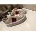 Gucci Crystals Platform Web Ace Sneakers 505995 Grid Gold 2017