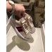 Gucci Crystals Platform Web Ace Sneakers 505995 Grid Gold 2017