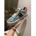 Gucci Crystals Platform Web Ace Sneakers 505995 Grid Blue 2017