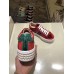 Gucci Crystals Platform Web Ace Sneakers 505995 Velvet Red 2017