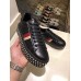 Gucci Crystals Platform Web Ace Sneakers 505995 Black 2017