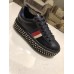Gucci Crystals Platform Web Ace Sneakers 505995 Black 2017