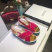 Gucci velvet crossover platform sandal ‎505333 Shocking pink 2018