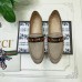 Gucci Web with Horsebit Canvas Loafer Beige/Brown 2019