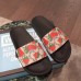 Gucci GG Strawberry Slide Sandals 408508 2019