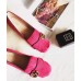 GUCCI  TASSELS  FLAT SHOES