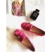 GUCCI  TASSELS  FLAT SHOES