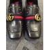 Gucci black cowhide leather shoes ss 2016