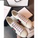 Gucci Ace Leather Low-Top Lovers Sneakers Web Signature White 2018