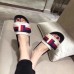 Gucci Satin Slide With Sylvie Bow Women's Slides&amp;Thongs‎ 498316 White Satin 2018
