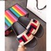 Gucci Satin Slide With Sylvie Bow Women's Slides&amp;Thongs‎ 498316 White Satin 2018
