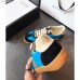 Gucci Leather and Suede Web Sneaker 525289 Blue/Black 2018