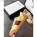 Gucci Leather and Suede Web Sneaker 525289 Yellow/Grey 2018