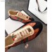 Gucci Women's Gucci-Dapper Dan Sneaker ‎538714 Orange/Black 2018