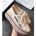 Gucci Logo Platform Espadrille 525711 White 2018