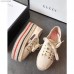 Gucci Logo Platform Espadrille 525711 White 2018