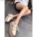Gucci Logo Platform Espadrille 525711 White 2018