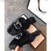 Gucci Flat Slippers with GG Buckle Black 2018